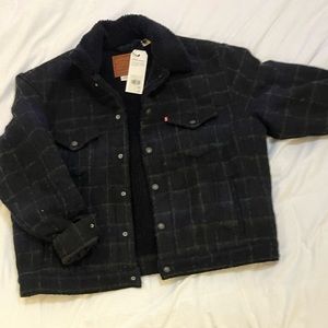 LEVIS Sherpa wool jacket